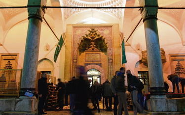 Początek ramadanu w Sarajewie. Meczet Gazi Husrev-bega, 5 maja 2019