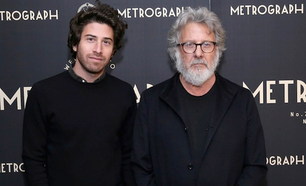 Dustin Hoffman i jego syn Jake, również aktor