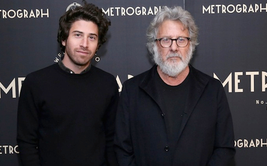 Dustin Hoffman i jego syn Jake, również aktor