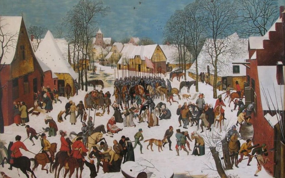 11. Pieter II Breughel (1564–1638), Rzeź niewiniątek, olej na desce dębowej, 114 x 163 cm, nr inw. 9