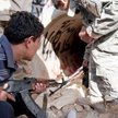 Muamar Kaddafi został pojmany w tunelu, gdzie usiłował schować się przed ostrzałem konwoju