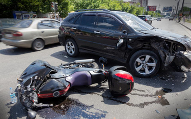 Motocykliści giną częściej