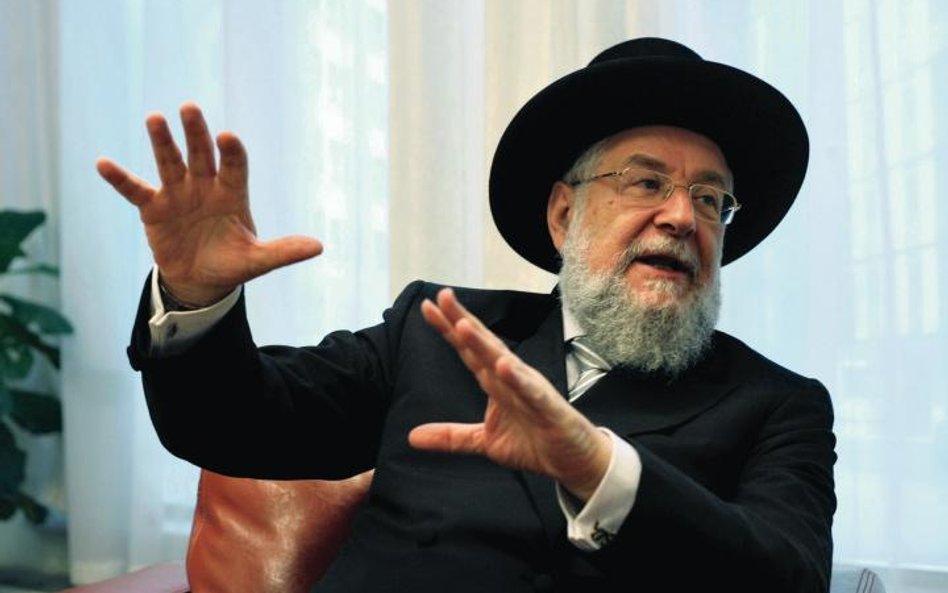 Rabbi Israel Meir Lau, naczelny rabin Izraela