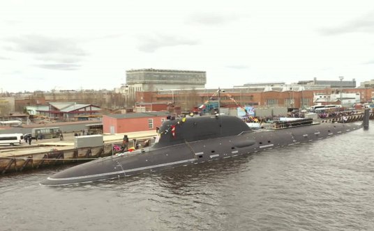 "K-561 Kazan. Fot./PO Siewmasz."