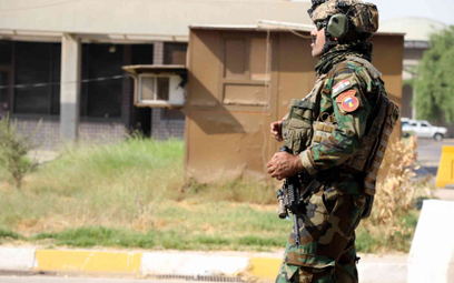 Członek irackich sił bezpieczeństwa