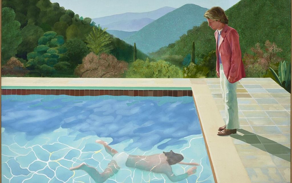 ?David Hockney „Basen z dwoma postaciami”, 1972