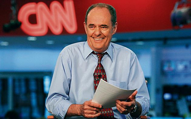 CNN była pierwszą stacją informacyjną na świecie. Na zdjęciu dziennikarz CNN Jack Cafferty
