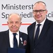 Prof. Wojciech Sadurski i minister sprawiedliwości Adam Bodnar