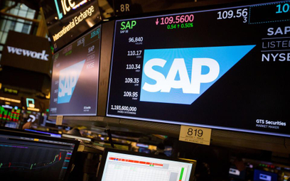 #WykresDnia: SAP idzie w dół
