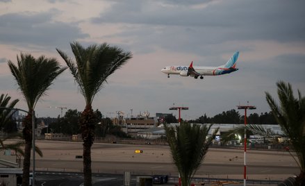 Samolot flydubai do Izraela ze Zjednoczonych Emiratów Arabskich