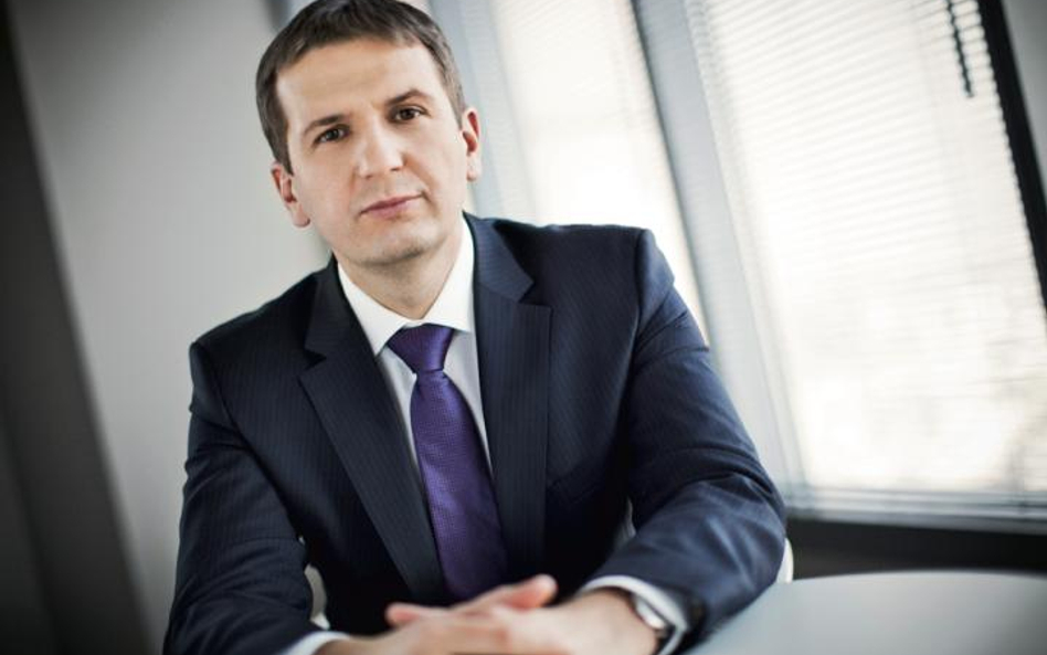 Robert Garnczarek, prezes PTE Axa. Jego fundusz miał najlepszą stopę zwrotu w ubiegłym roku.