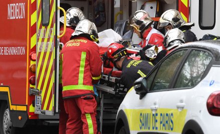 Paryż: Atak nożownika przy byłej redakcji "Charlie Hebdo"