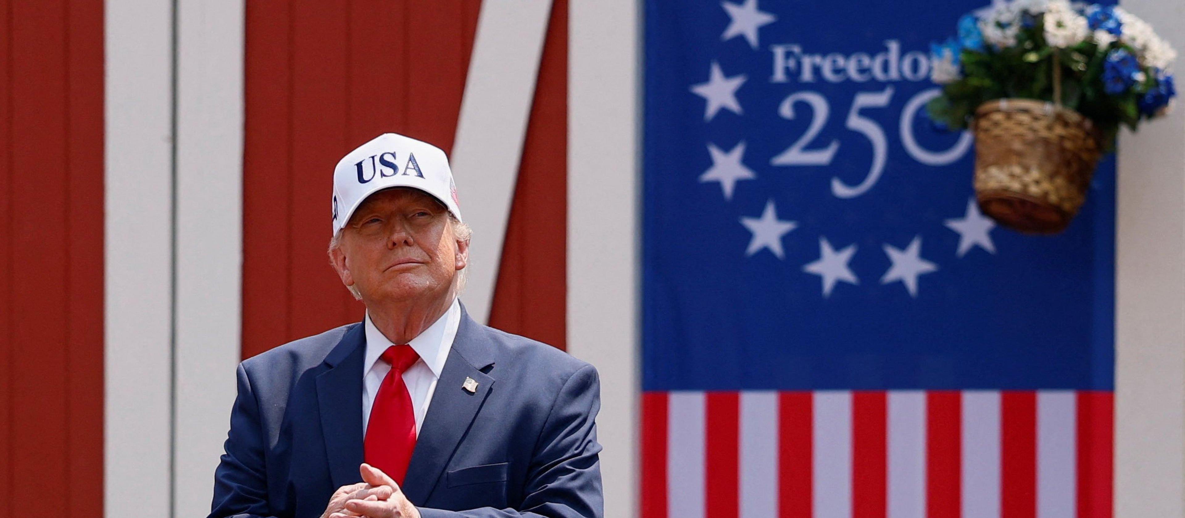 Donald Trump rozmawiał z hologramem prezydenta sprzed ponad 100 lat. Pytał o Kanał Panamski