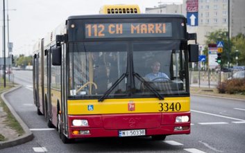 Autobusy linii 112 będą dojeżdżały od strony Marek do pętli Chomiczówka