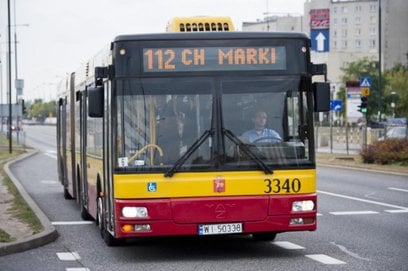 Autobusy linii 112 będą dojeżdżały od strony Marek do pętli Chomiczówka