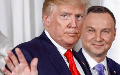 6 lipca 2017 roku Donald Trump spotkał się z Andrzejem Dudą w Warszawie