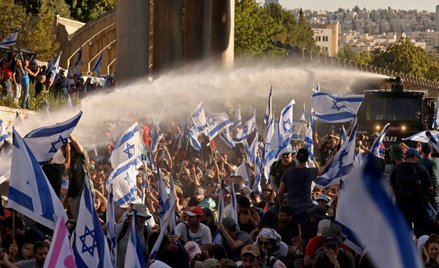 Protesty przeciwko rządowi Beniamina Netanjahu trwają w Izraelu, z różnym natężeniem, już od wielu m