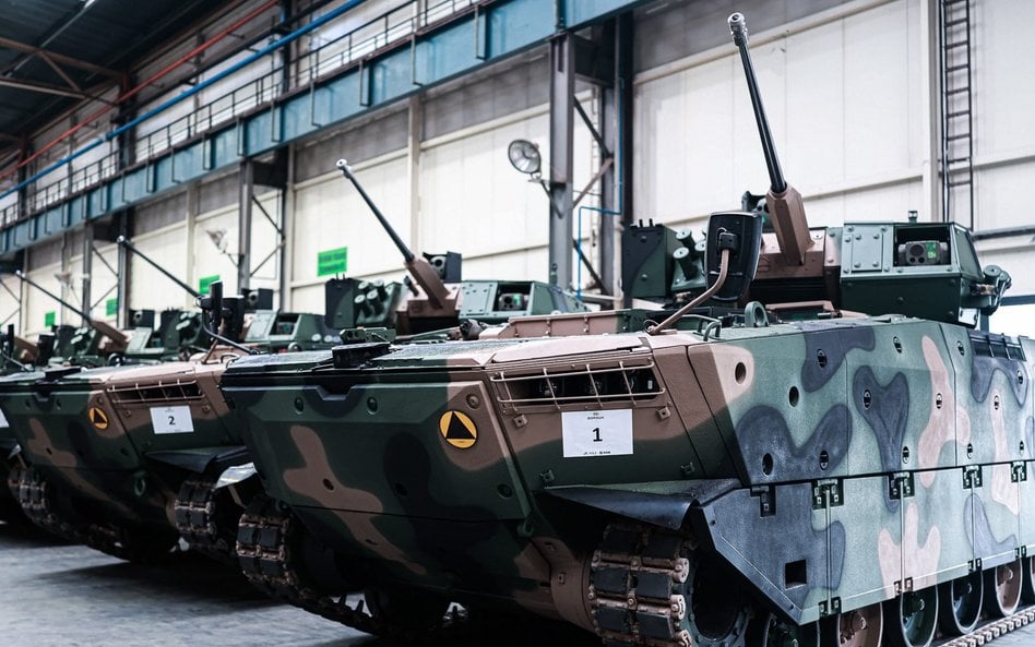 Ze środków pożyczonych z instrumentu SAFE MON chce kupić ok. 150 bojowych wozów piechoty Borsuk