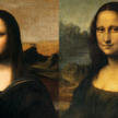 „Mona Lisa z Isleworth” (po lewej) oraz obraz Leonarda da Vinci, który można oglądać w Luwrze.