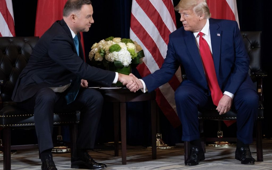 Andrzej Duda o Donaldzie Trumpie: Mamy jednakowe spojrzenie na prowadzenie polityki