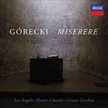 Górecki MISERERE "Los Angeles Master Chorale", CD, Decca 2012