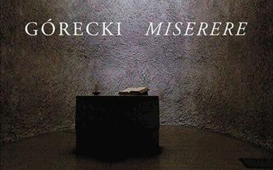 Górecki MISERERE "Los Angeles Master Chorale", CD, Decca 2012