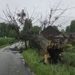 Strażacy usuwają skutki gwałtownych burz, które przeszły w weekend przez Polskę