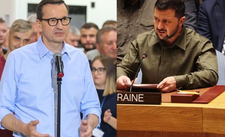 Mateusz Morawiecki i Wołodymyr Zełenski
