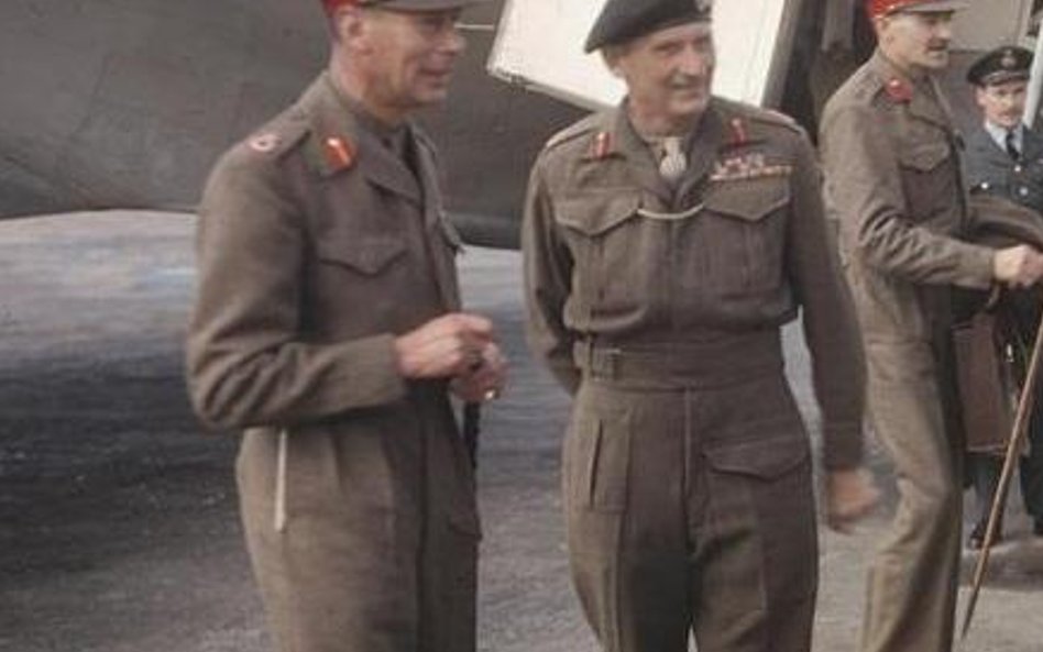 Jerzy VI i generał Montgomery