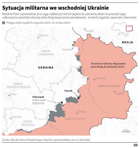 Axios przekazał, że 3 lipca podczas rozmowy telefonicznej Putina i Trumpa, rosyjski przywódca był ot