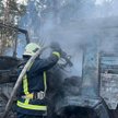 Gaszenie pożaru w obwodzie kijowskim
