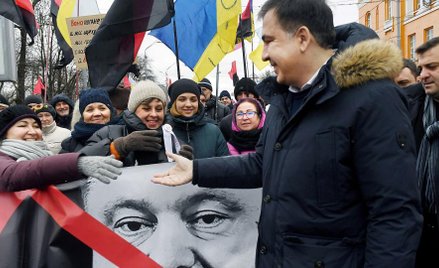 Saakaszwili straszy władze Majdanem