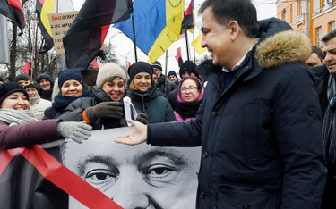 Saakaszwili straszy władze Majdanem