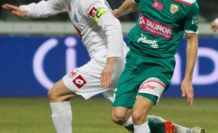 Dalibor Stevanović (z prawej) zimą wzmocnił Śląsk Wrocław