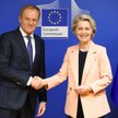 Donald Tusk i Ursula von der Leyen