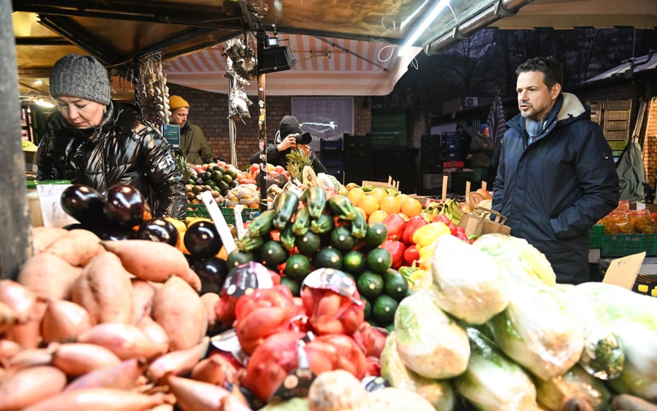 Rafał Trzaskowski na bazarku na X funkcjonował jako Prince Polo