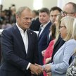 Donald Tusk w czasie posiedzenia rządu