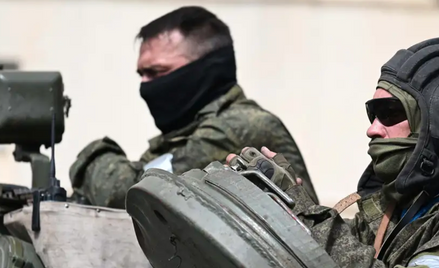 Najemnicy z Grupy Wagnera w Rostowie nad Donem