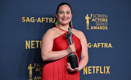 Lily Gladstone za rolę w filmie "Czas krwawego księżyca" może zostać pierwszą rdzenną Amerykanką z O