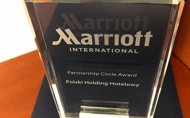 Polski Holding Hotelowy z nagrodą od Marriotta