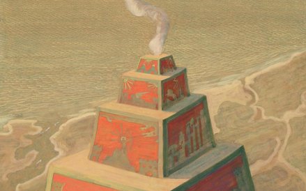 M.K. Čiurlionis, Ołtarz ofiarny, 1909