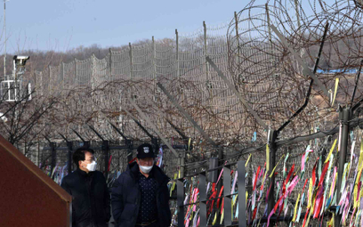 Ogrodzenie w strefie zdemilitaryzowanej między Koreami