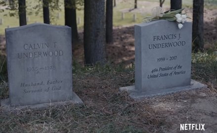 To już pewne: Frank Underwood nie żyje