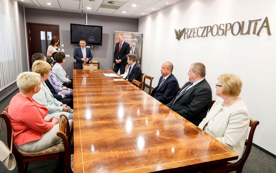 Rozdanie nagród w siedzibie "Rzeczpospolitej"