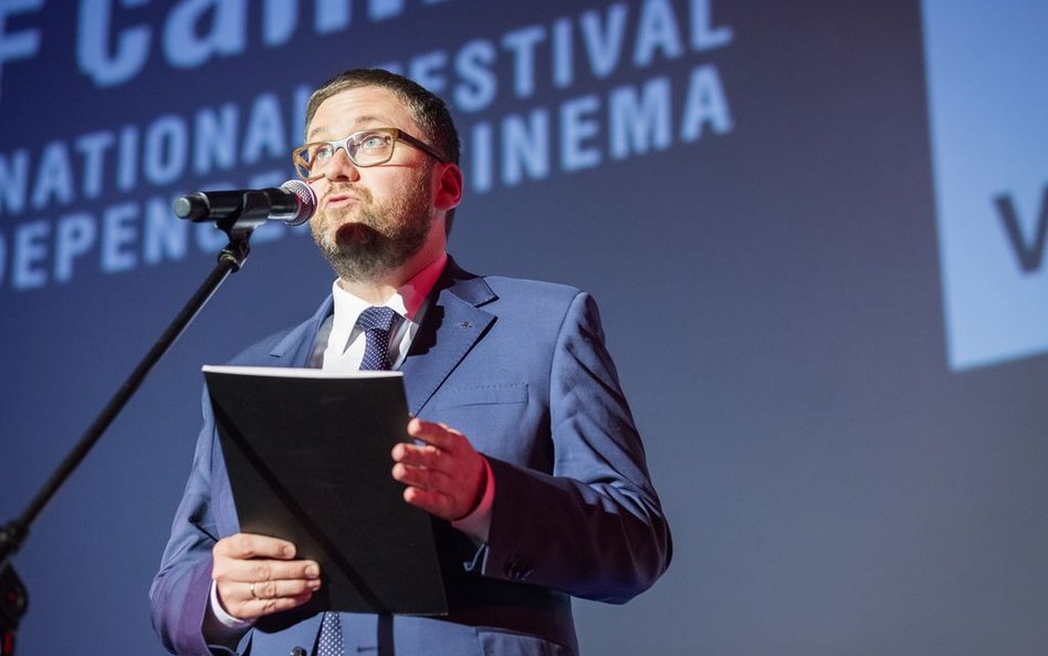 Jan Ołdakowski, dyrektor Muzeum Powstania Warszawskiego podczas Gali SCRIPT PRO