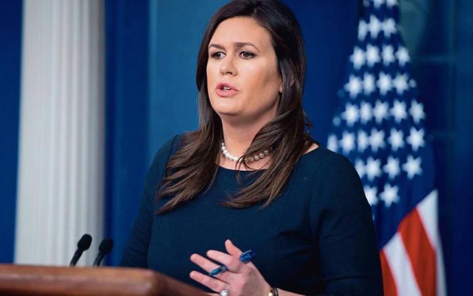 Sarah Huckabee Sanders była sekretarz prasową Białego Domu od 26 lipca 2017 r. do 1 lipca 2019 r.