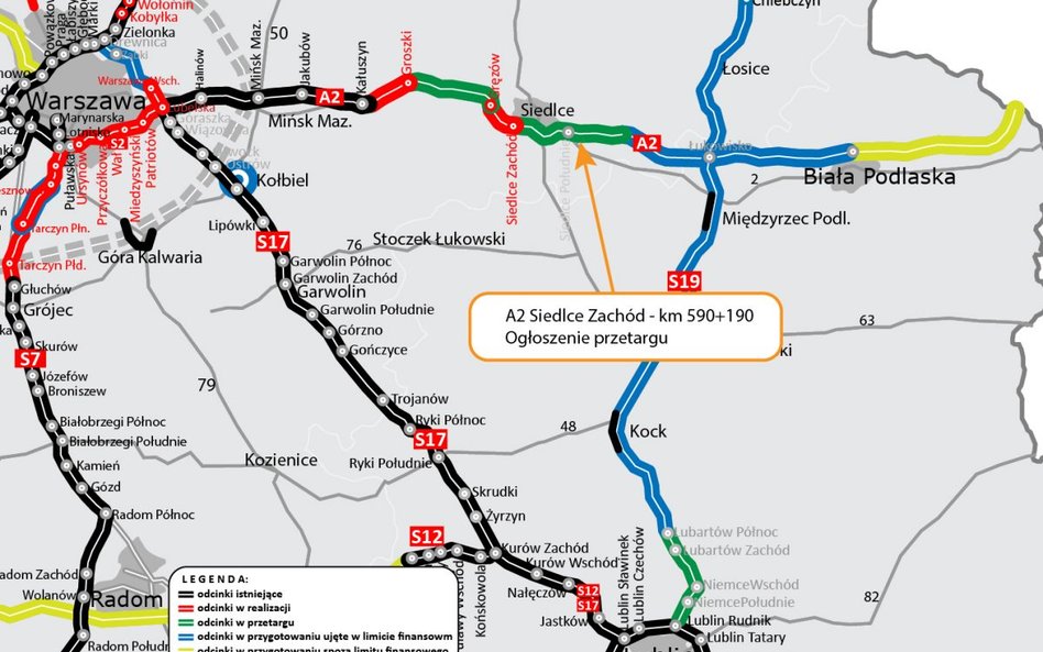 Wiemy, kiedy autostrada A2 dotrze na Białoruś