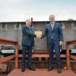 ? Połozenie stępki pod budowę okretu wywiadowczego dla szwedzkiej marynarki.