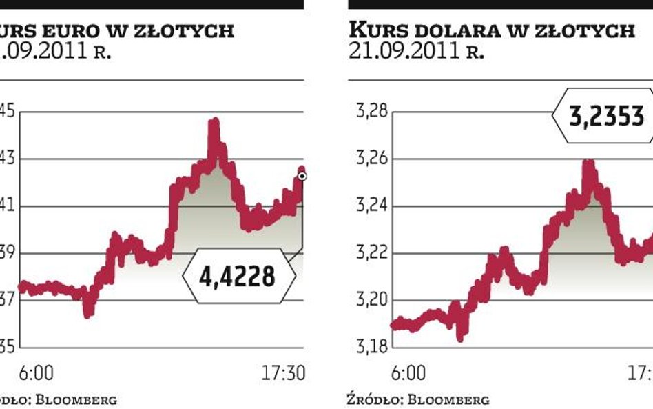 Złoty bił rekordy słabości, ale odbił się od dna