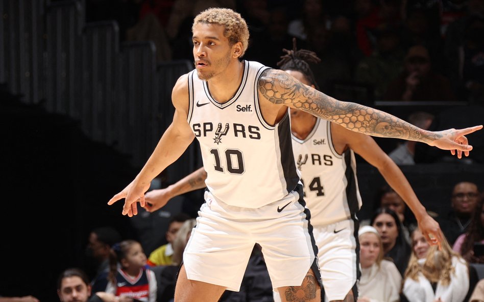 Jeremy Sochan wśród liderów San Antonio Spurs. Polak w NBA znów oddycha swobodnie